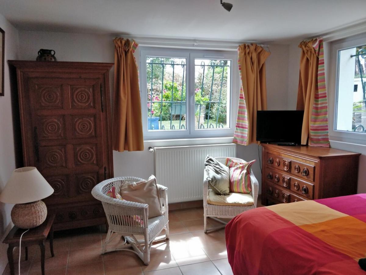 T1 Ou T2 Dans Villa Avec Jardin Proche Biarritz Anglet Exterior foto