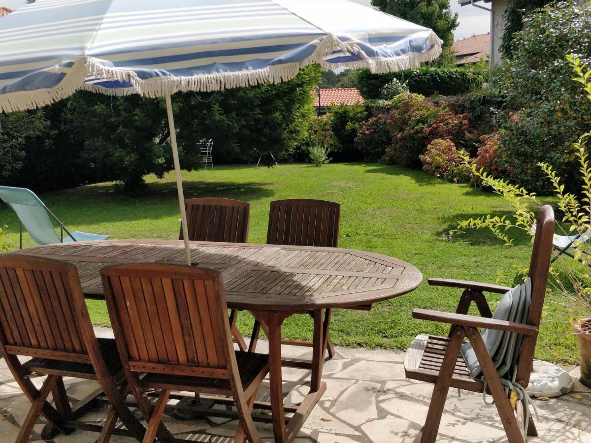 T1 Ou T2 Dans Villa Avec Jardin Proche Biarritz Anglet Exterior foto